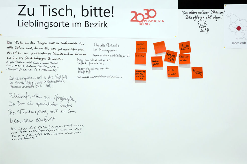 Zu Tisch, bitte! - Lieblingsorte im Bezirk