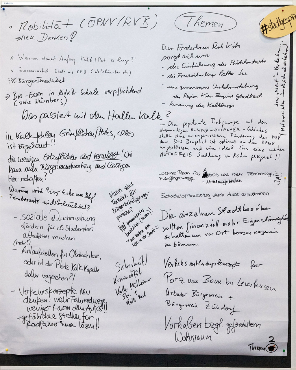 Über welche Themen möchte ich mich informieren? 2