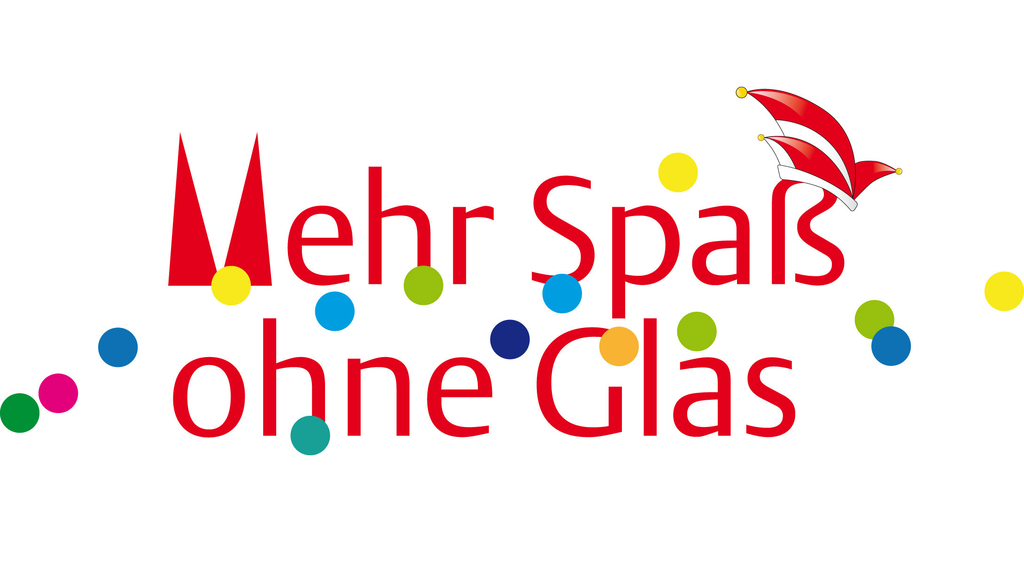 Glasverbot Logo Mehr Spass ohne Glas, Link auf Sessionsstart in Köln – Mehr Spaß ohne Glas - Stadt Köln