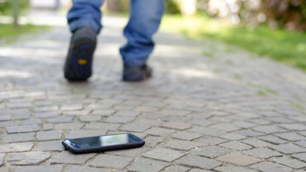 Handy verloren auf dem Gehweg, Link auf Fundbüro - Stadt Köln
