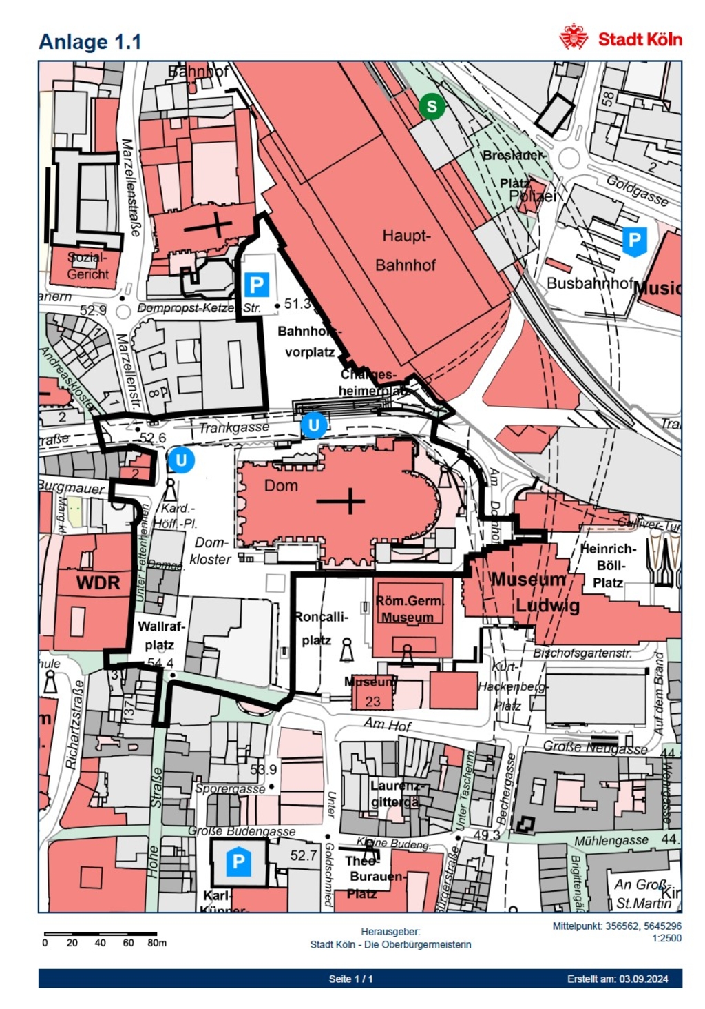 Karte zeigt auf, wo Straßenmalerie verboten ist