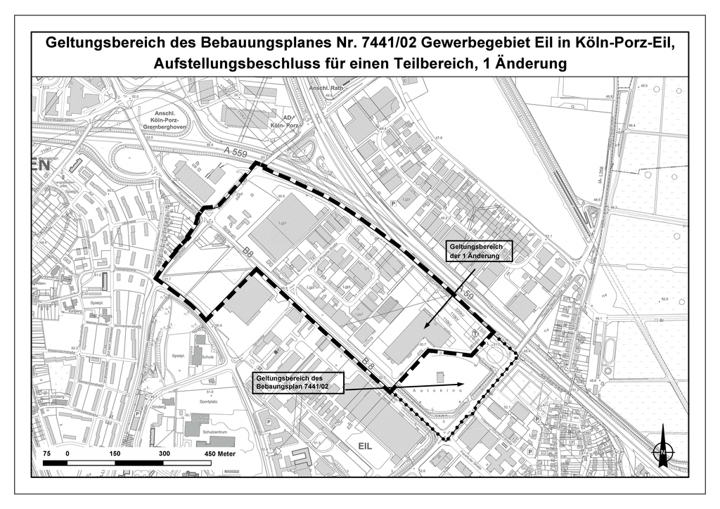 Eil Gewerbegebiet Geltungsbereich