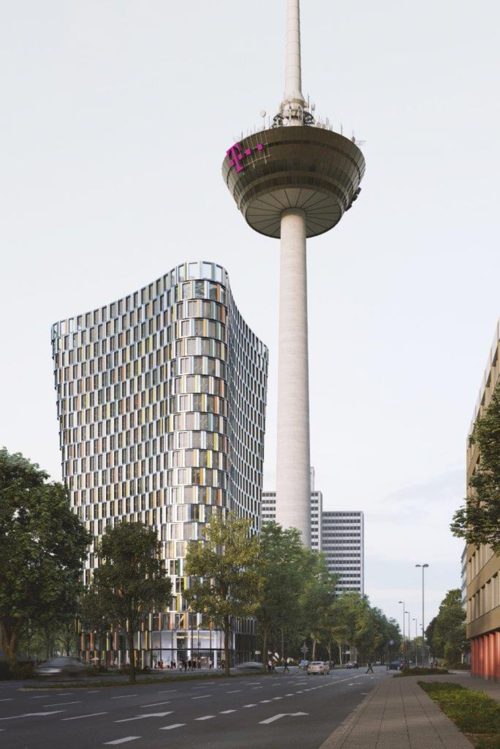 Siegerentwurf des Planungswettberwerbs Colonius Nord