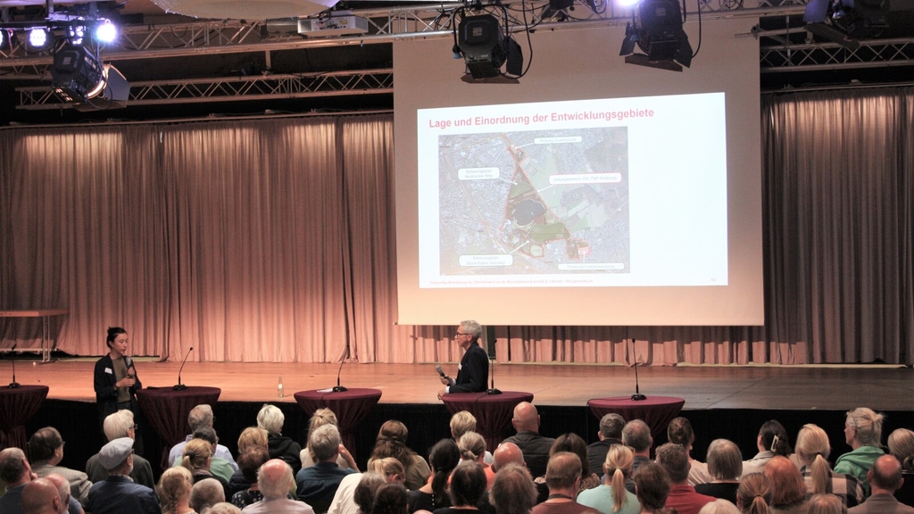 Wir stellen die Rahmenbedingungen des Verfahrens und des Plangebietes vor 