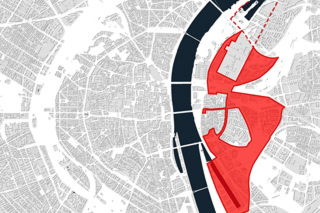 Grafische Darstellung des Interventionsraums Rechte Rheinseite, Link auf Rechte Rheinseite