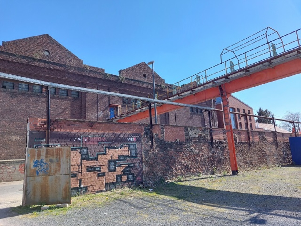 Backsteingebäude in der Hafenstraße