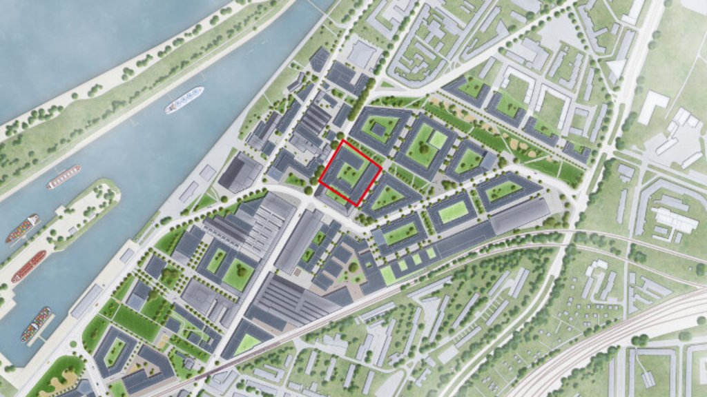 Übersicht Plangebiet Windmühlenquartier Mülheimer Süden, Link auf Windmühlenquartier - Stadt Köln