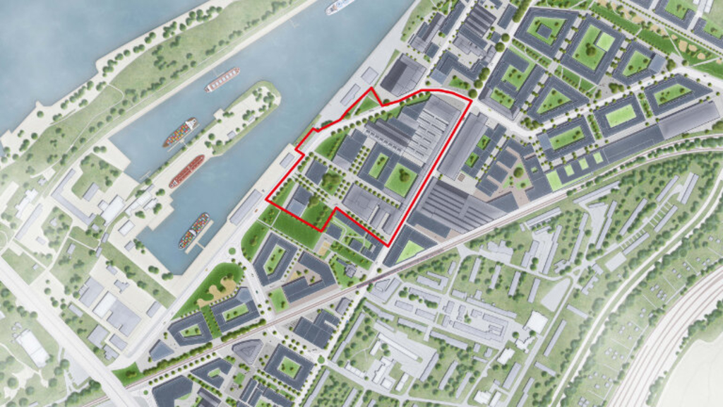 Übersicht Plangebiet Otto Langen Quartier Mülheimer Süden, Link auf Otto-Langen-Quartier - Stadt Köln