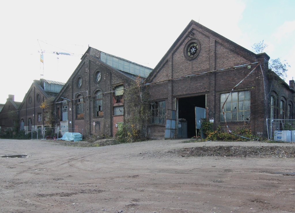 Ehemalige Waggonhallen im Mülheimer Süden
