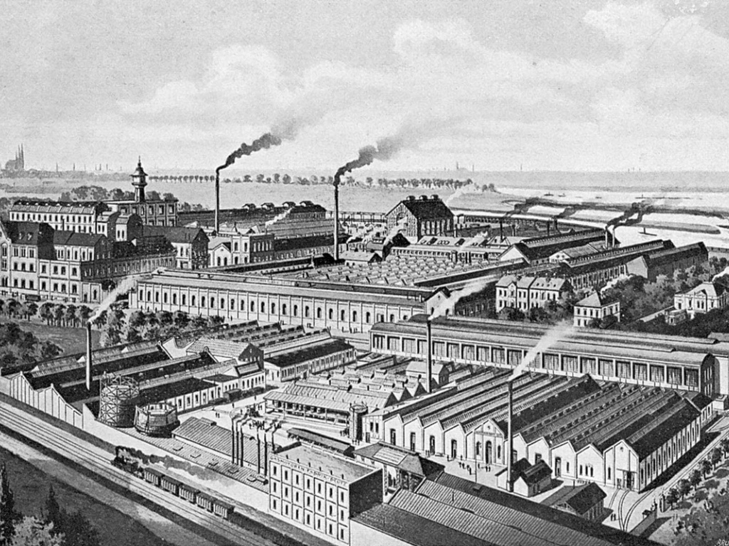 Schaubild historisches KHD-Gelände