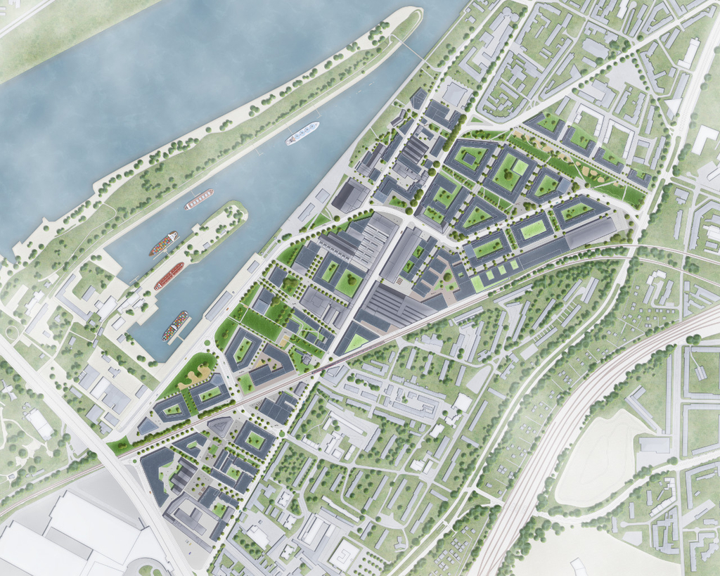 Gesamtplan Mülheimer Süden