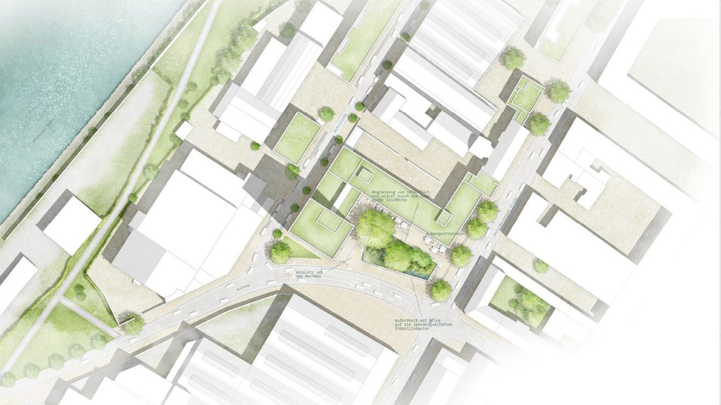 Platzfläche im Lindgens-Areal, 3.Preis