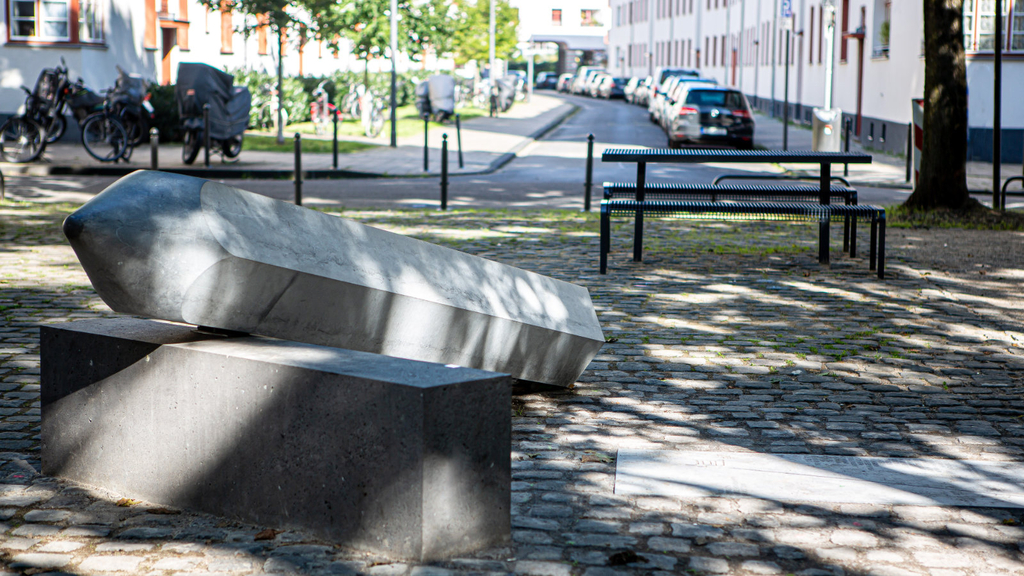 Faber-Denkmal auf dem Naumannplatz