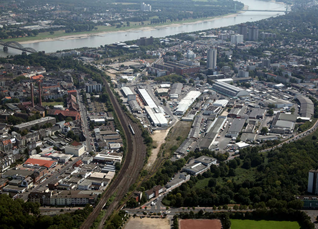 Luftbild des Planungsgebietes