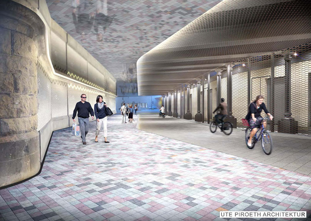Visulisierung Tunnel Johannisstraße