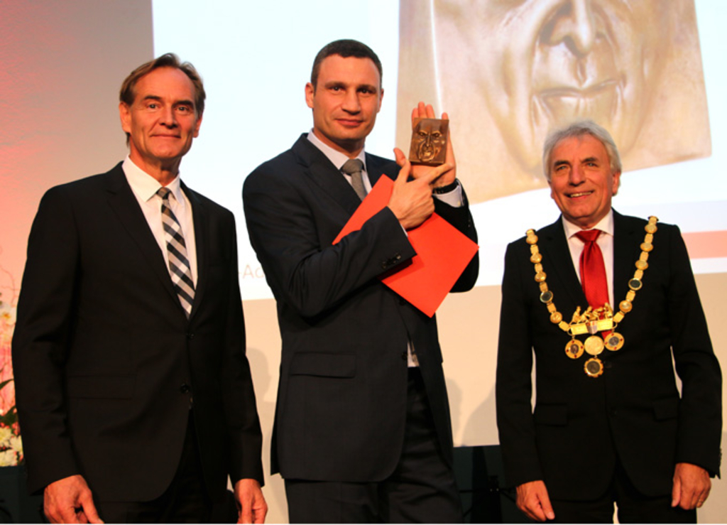 Verleihung des Konrad-Adenauer Preises an Dr. Vitali Klitschko