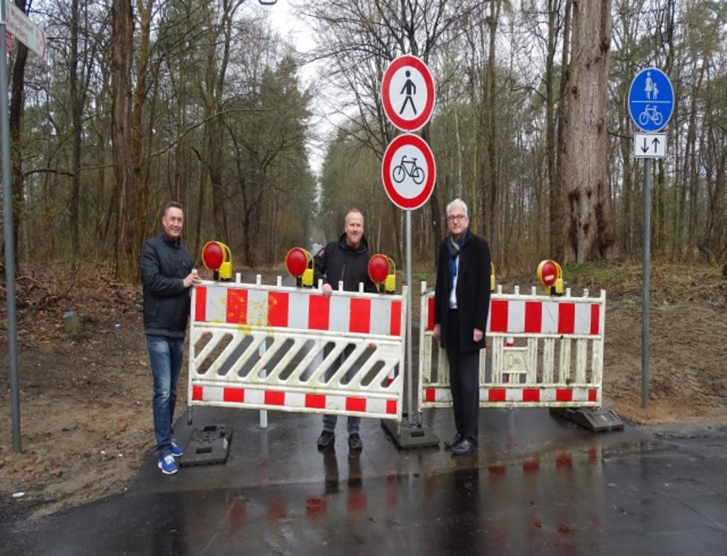 Abschluss Sanierung Rad- und Gehweg
