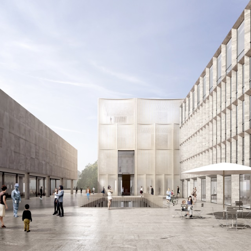 Entwurf Perspektive Roncalliplatz