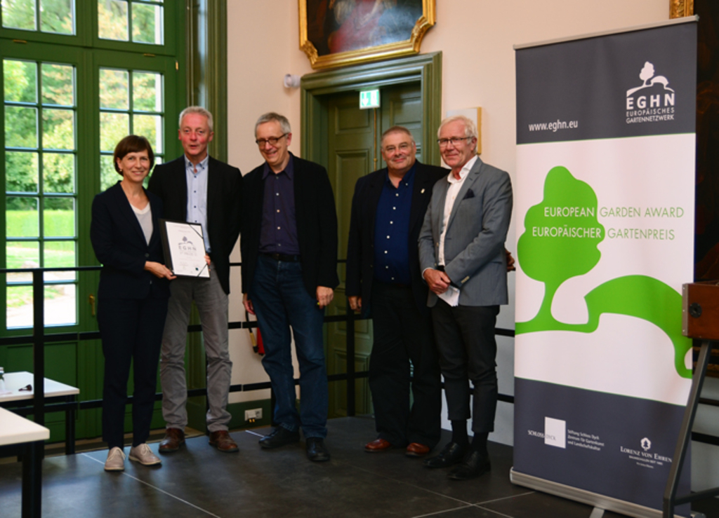 Übergabe des Europäischen Gartenpreises für die Parkstadt Süd