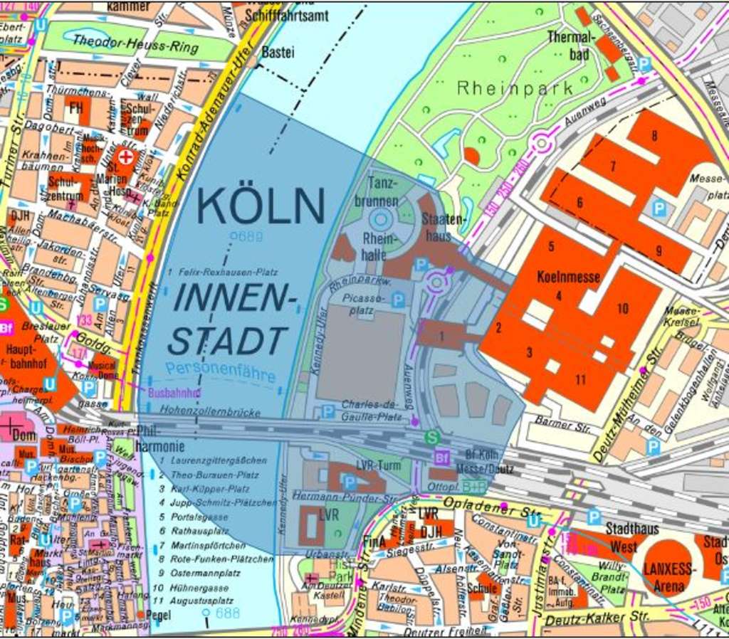 Bombenfund Evakuierungsbereich 20. Januar 2020