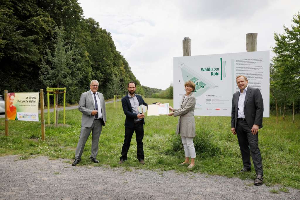 Auszeichnung für das Waldlabor