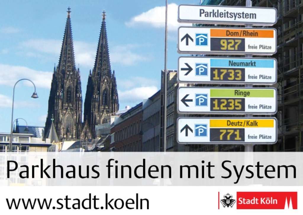 Parkleitsystem Köln