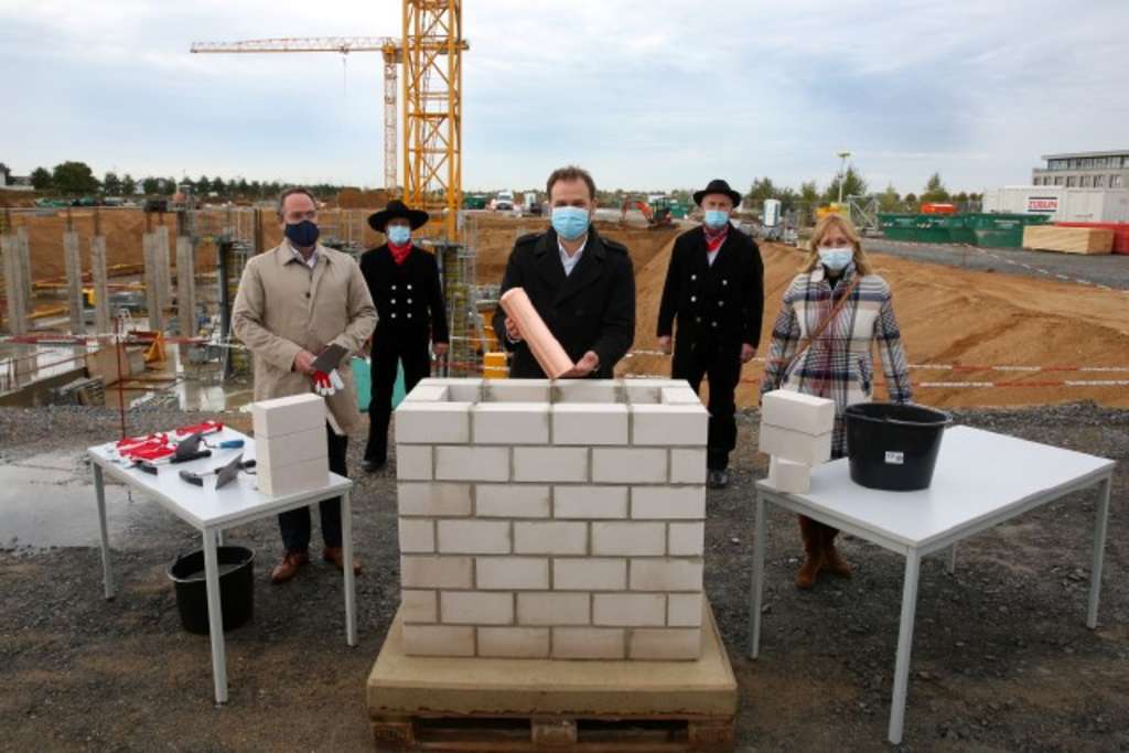 Grundsteinlegung Zusestraße