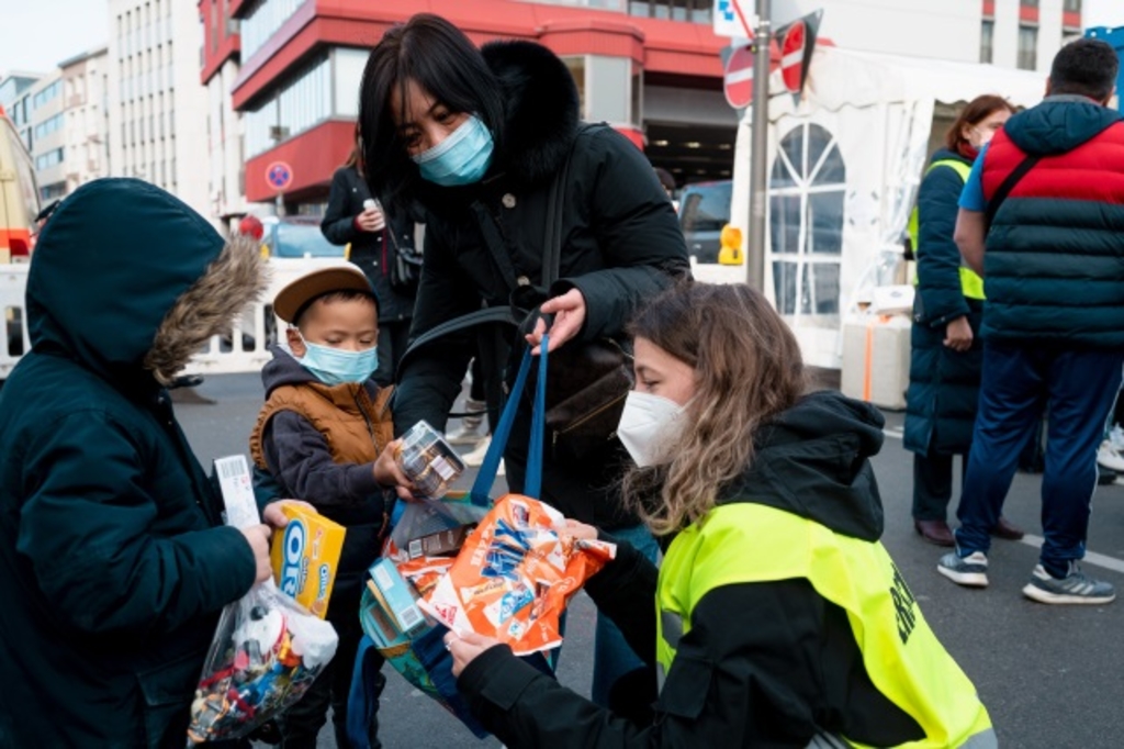Ankunftszentrum Ukraine Spielzeug