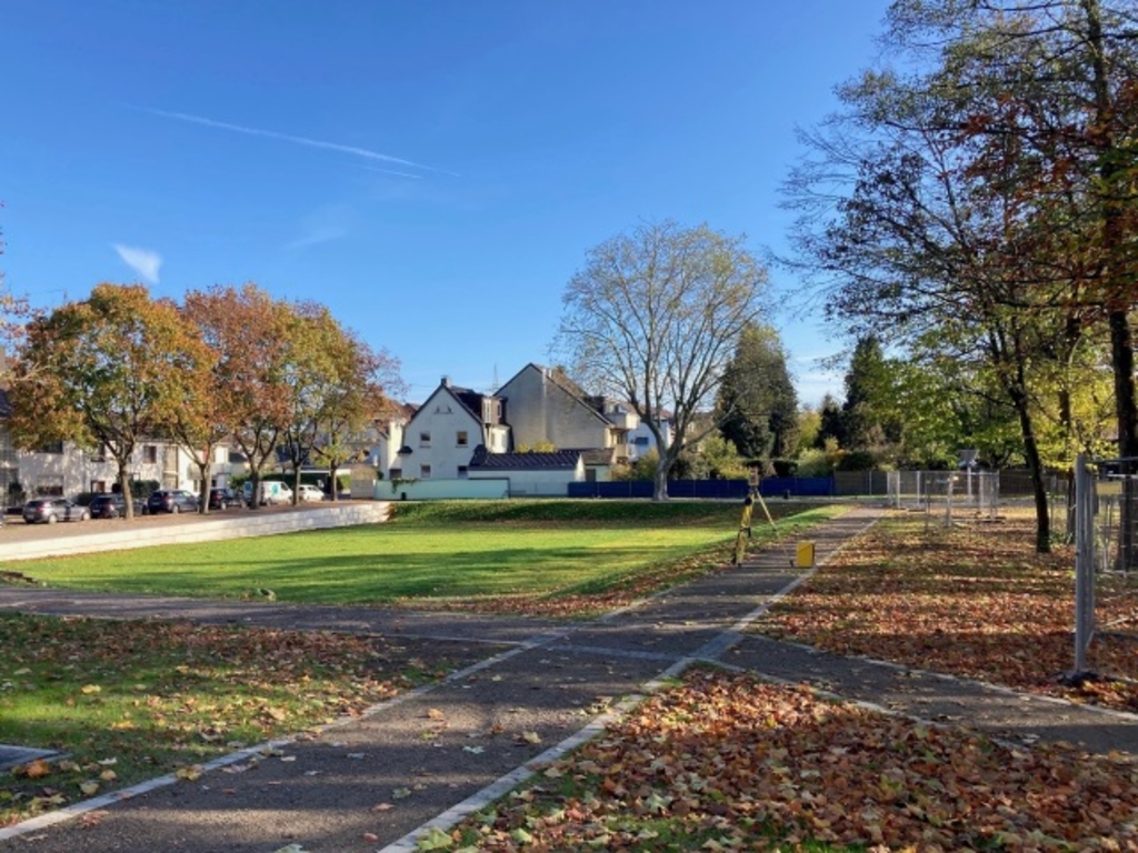 Retentionsraum mit Weg Eiler Plätze