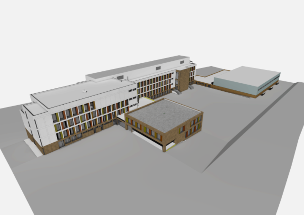 Dreikoenigsgymnasium Vogelperspektive