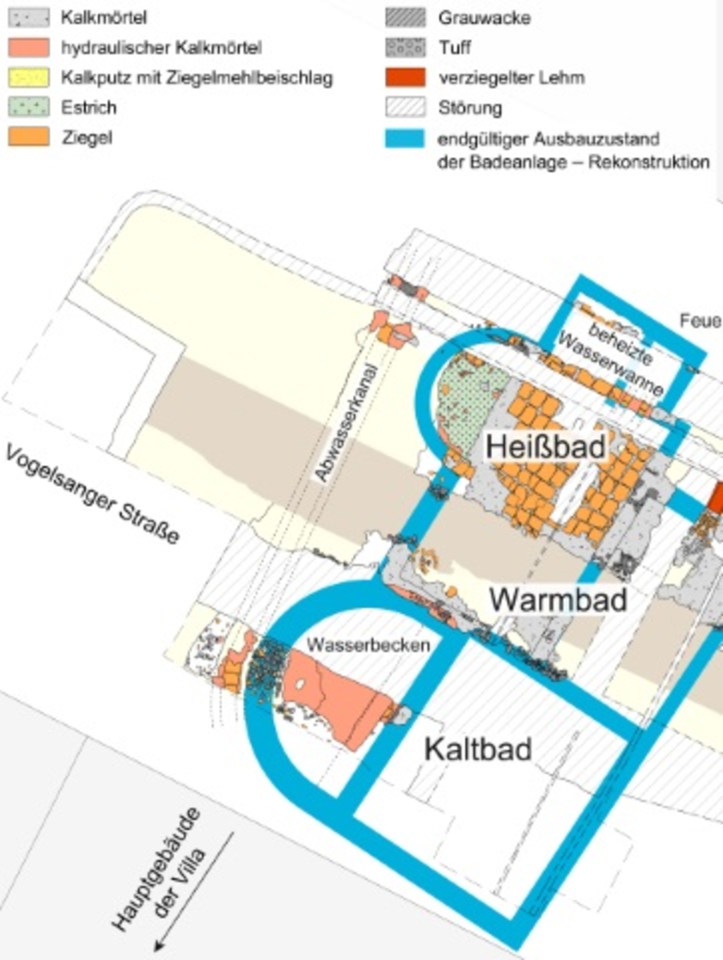 Vogelsanger_Straße_Badeanlage_Gesamtplan_archäologsiche Ausgrabung_RGM