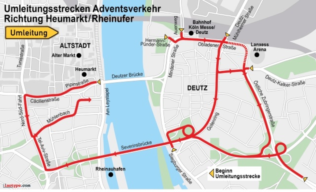 66 Foto Grafik Umleitungen Weihnachtsverkehr
