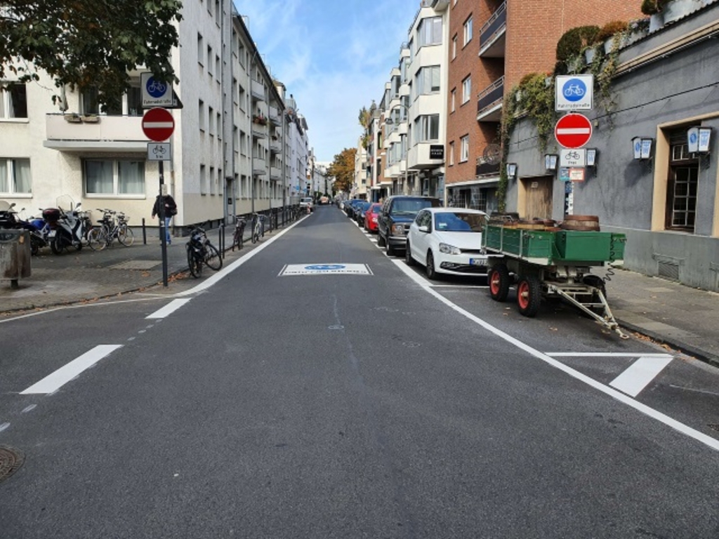 Fahrradstraße Mauritiuswall
