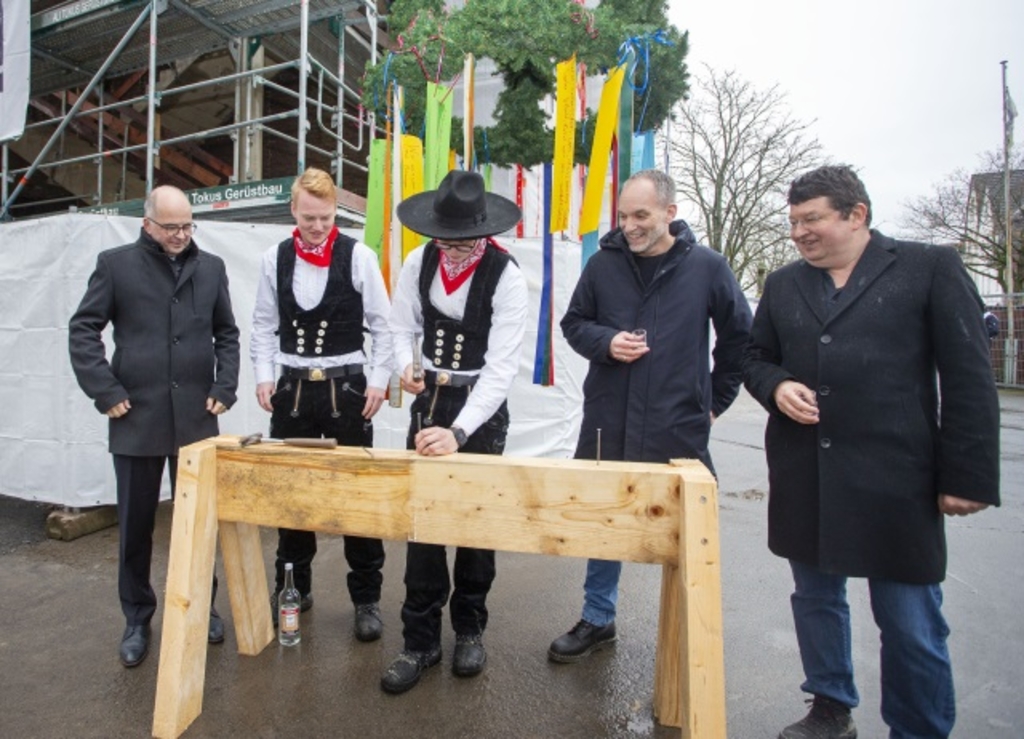 Richtfest Gemeinschaftsgrundschule Halfengasse