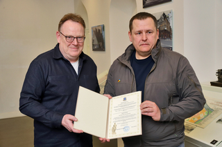 Oberbürgermeister Torsten Burmester besucht Amtskollgen in Dnipro