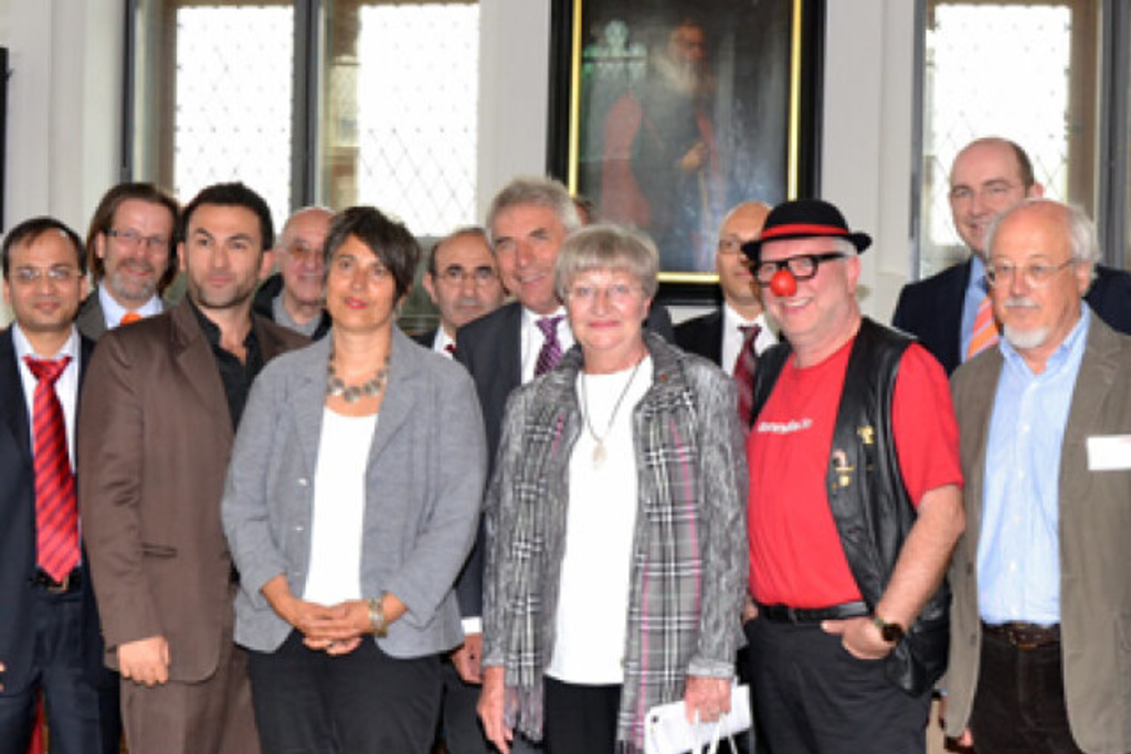 Gruppenfoto der Mitglieder des Netzwerkes "Eine-Welt Stadt Köln"