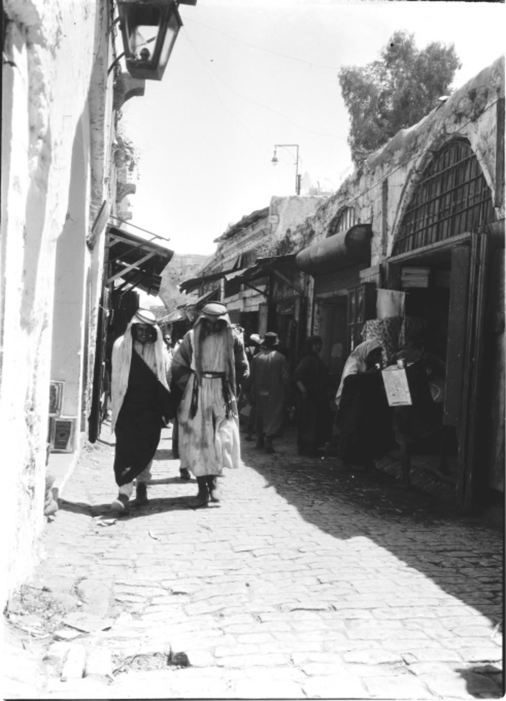 Straßenszene in Aleppo (Syrien), 1930