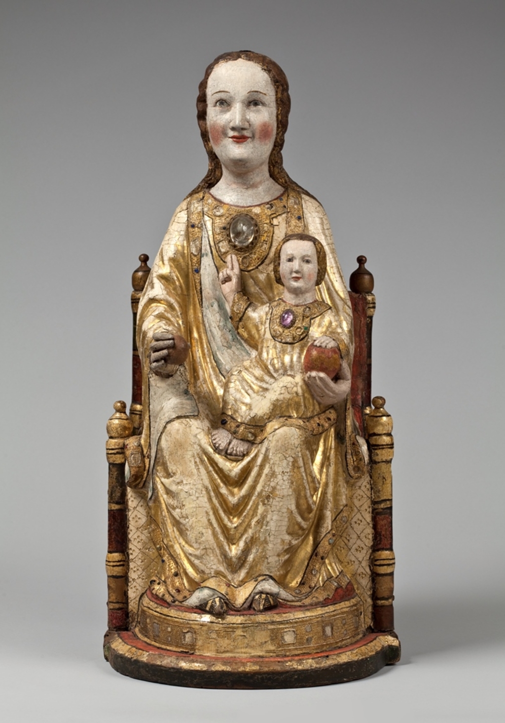 Muttergottes mit dem Bergkristall, Köln um 1220-1230, Museum Schnütgen