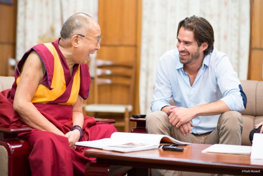 York Hovest und der Dalai Lama