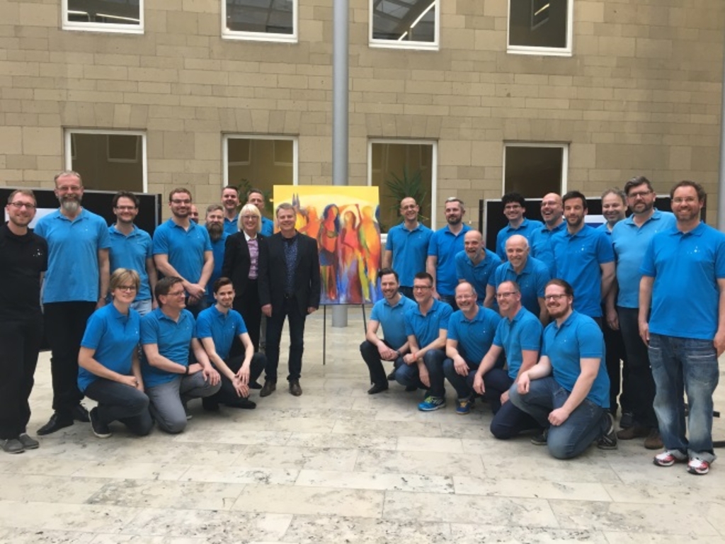 My Rainbow City, BM Scho-Antwerpes mit Georg Siep und den Zauberflöten