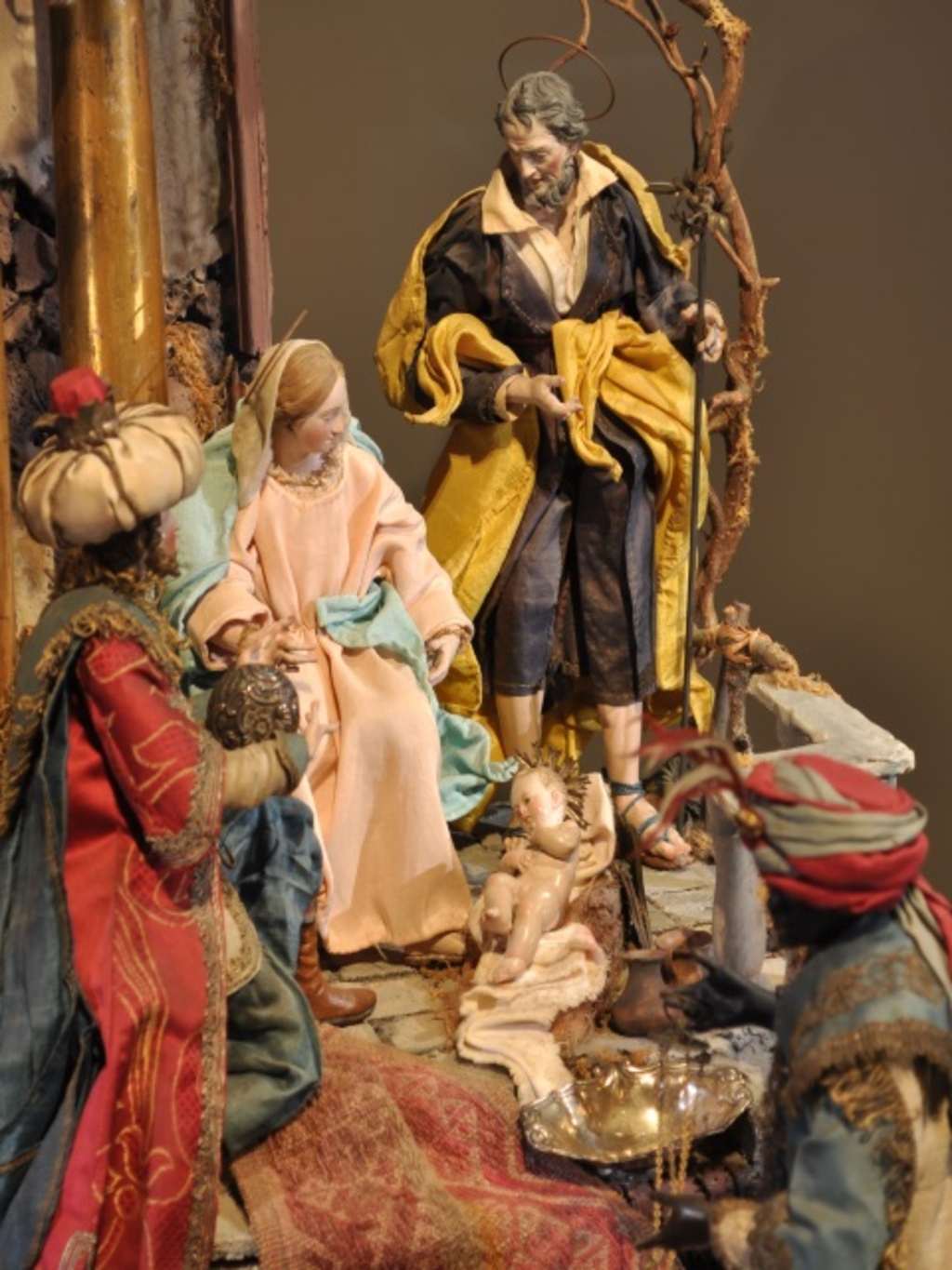 Krippe Neapel Detail