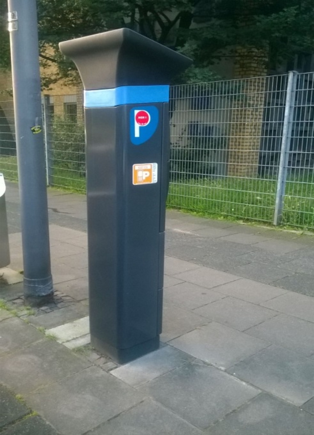Parkscheinautomaten - Zonenindikatoren