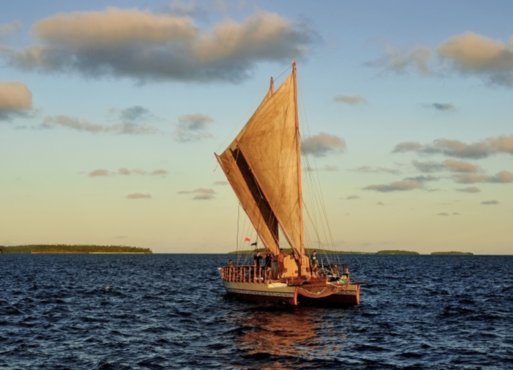 Vaka unter Segeln (2011)