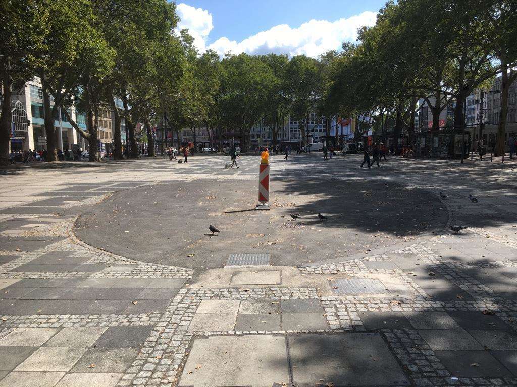 Stillgelegte Brunnenanlage heute