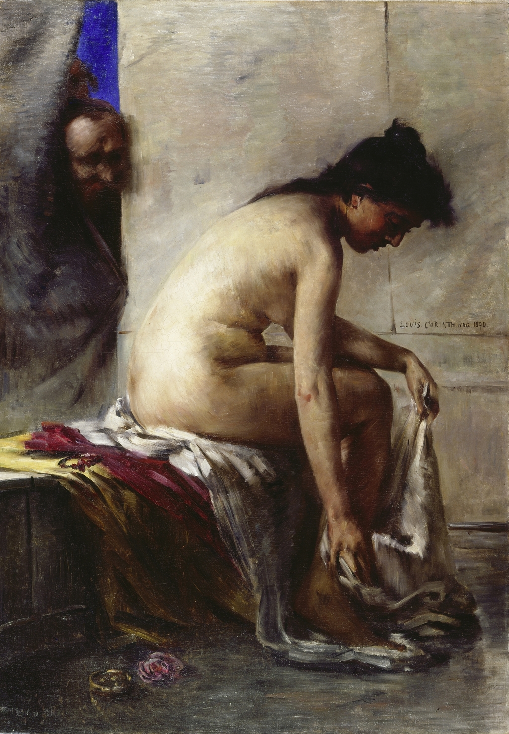 45 Lovis Corinth _susanna Im Bade _ii. Fassung _1890 _Öl Auf Leinwand _museum Folkwang _essen