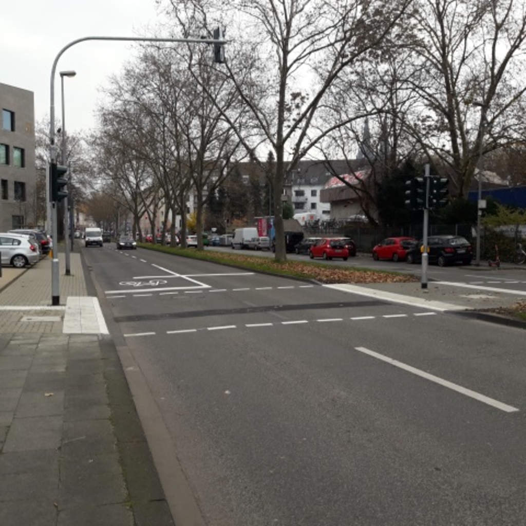 Neuer Überweg Kyotostraße