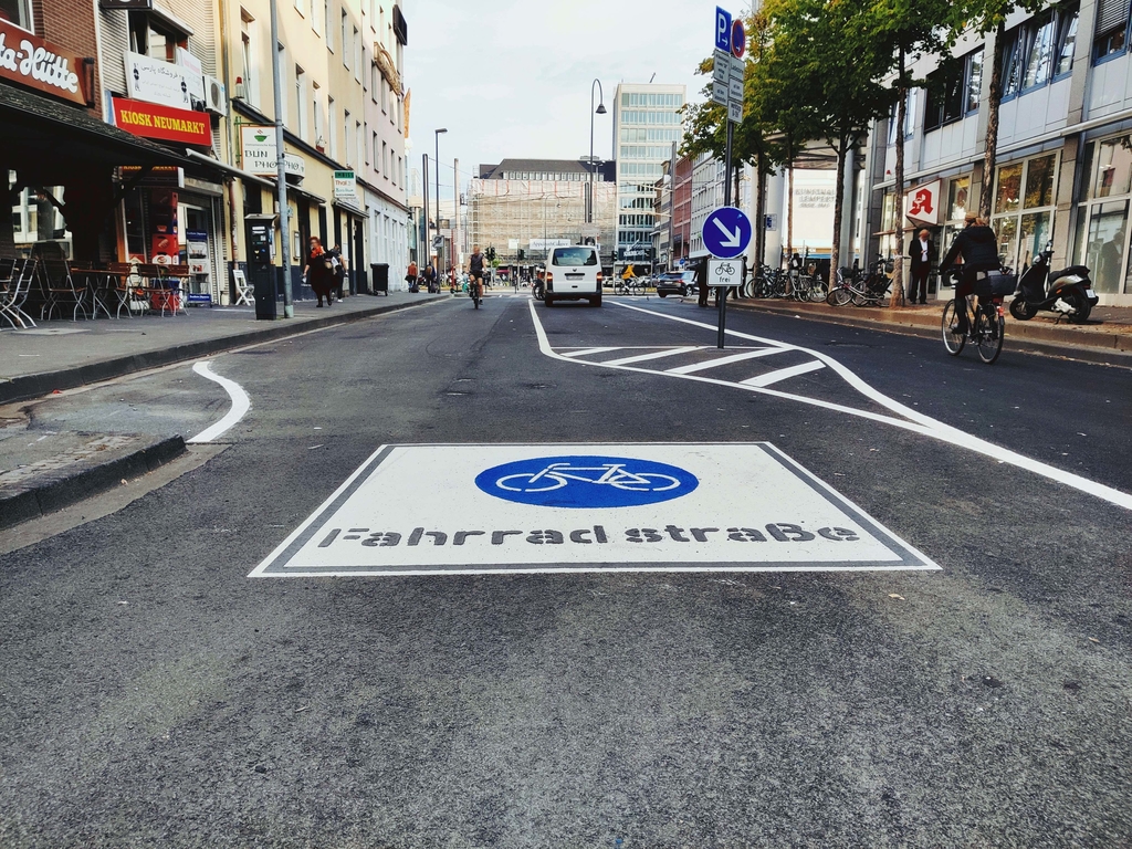 66 Foto Fahrradstraße Fleischmengergasse