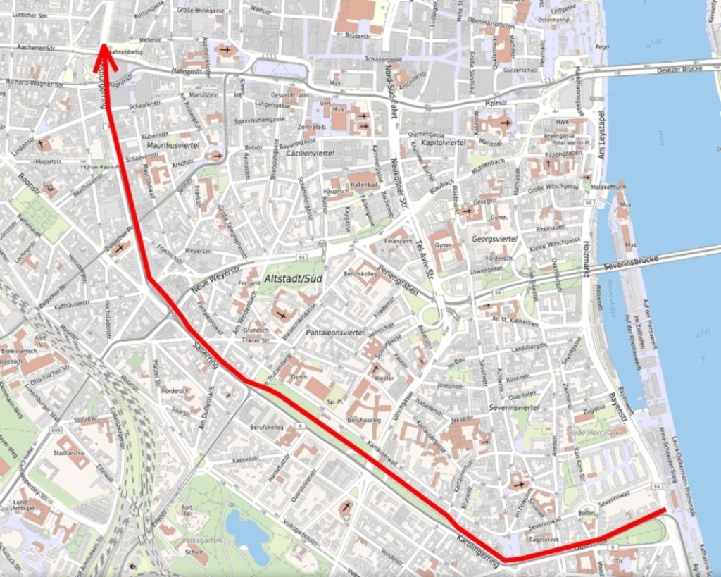Radspur Lückenschluss Ringe komplett