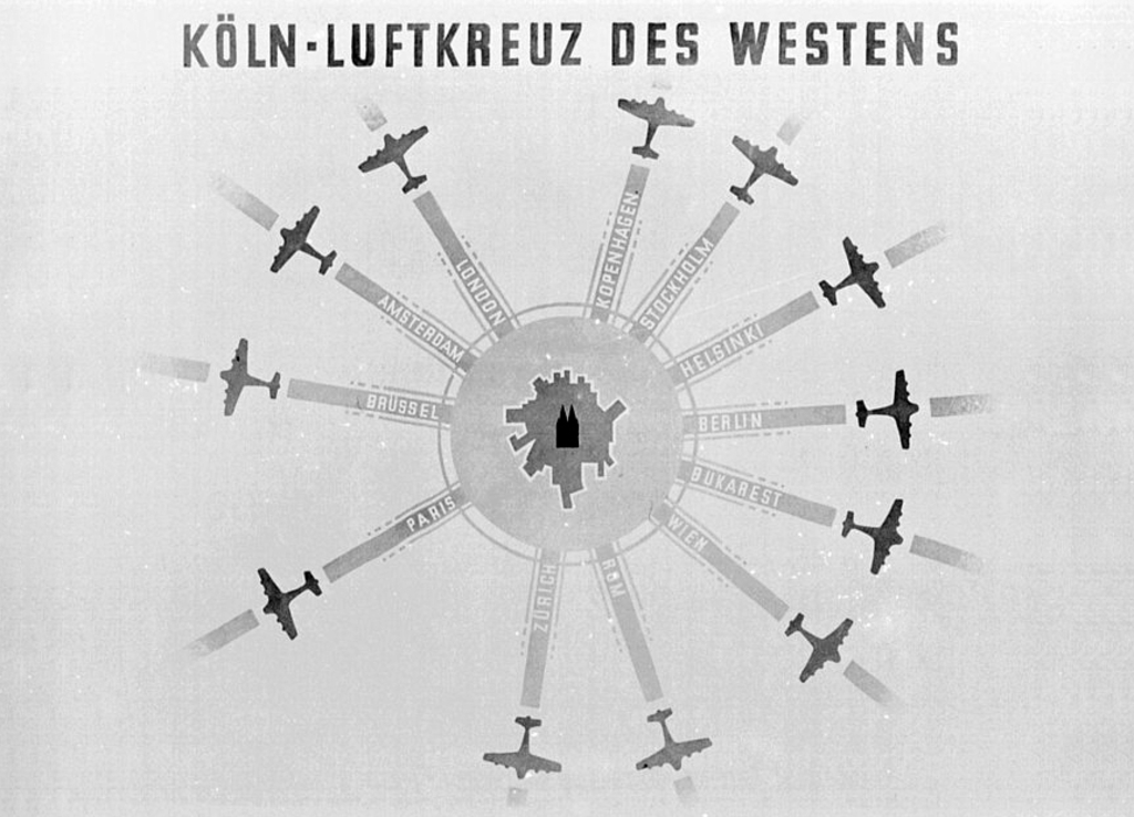 Station 10: Köln, das Luftkreuz des Westens - Stadt Köln