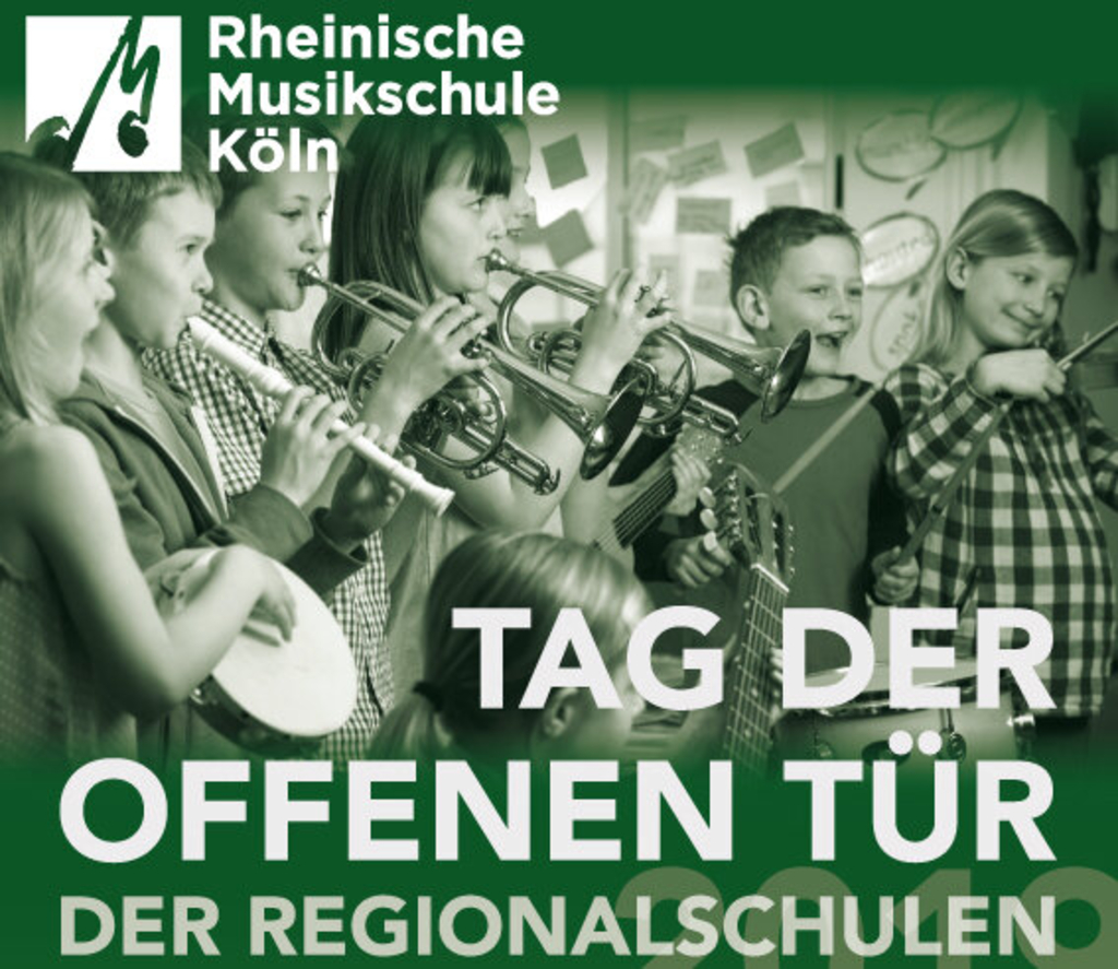 Plakat zum Tag der offenen Tür